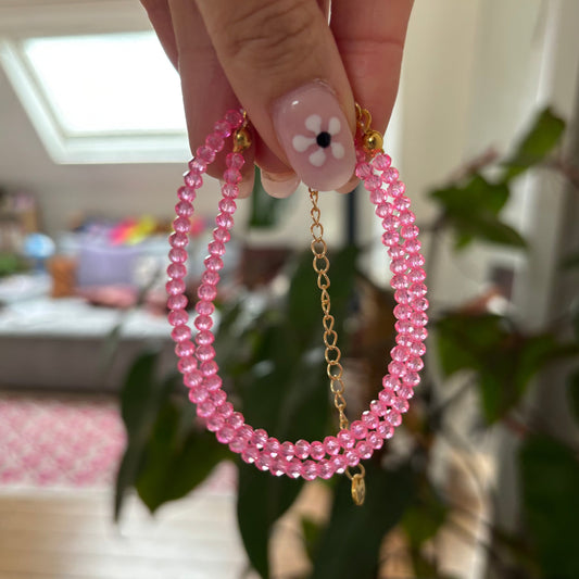 collier neon pink