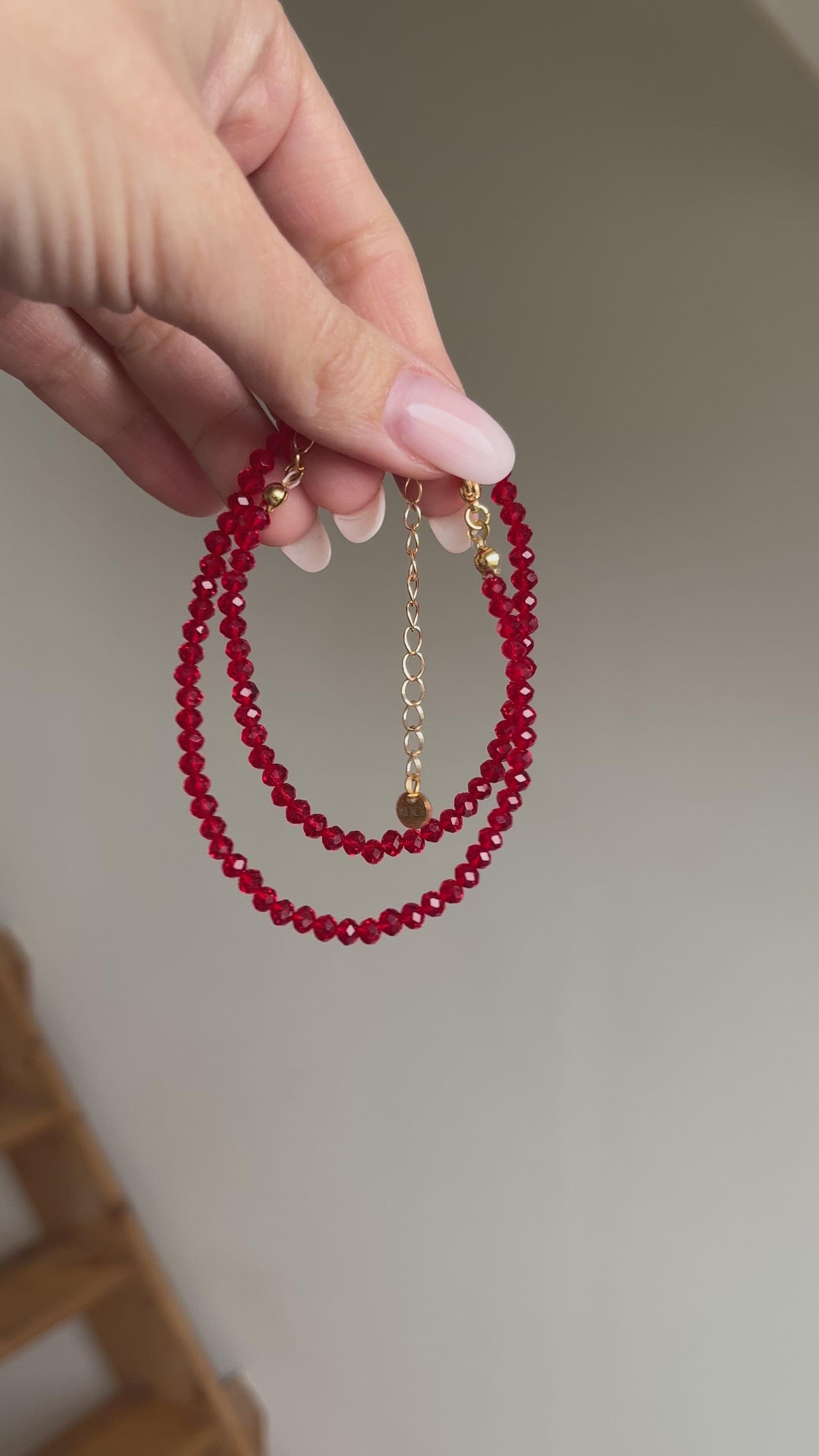 cristal rouge cerise