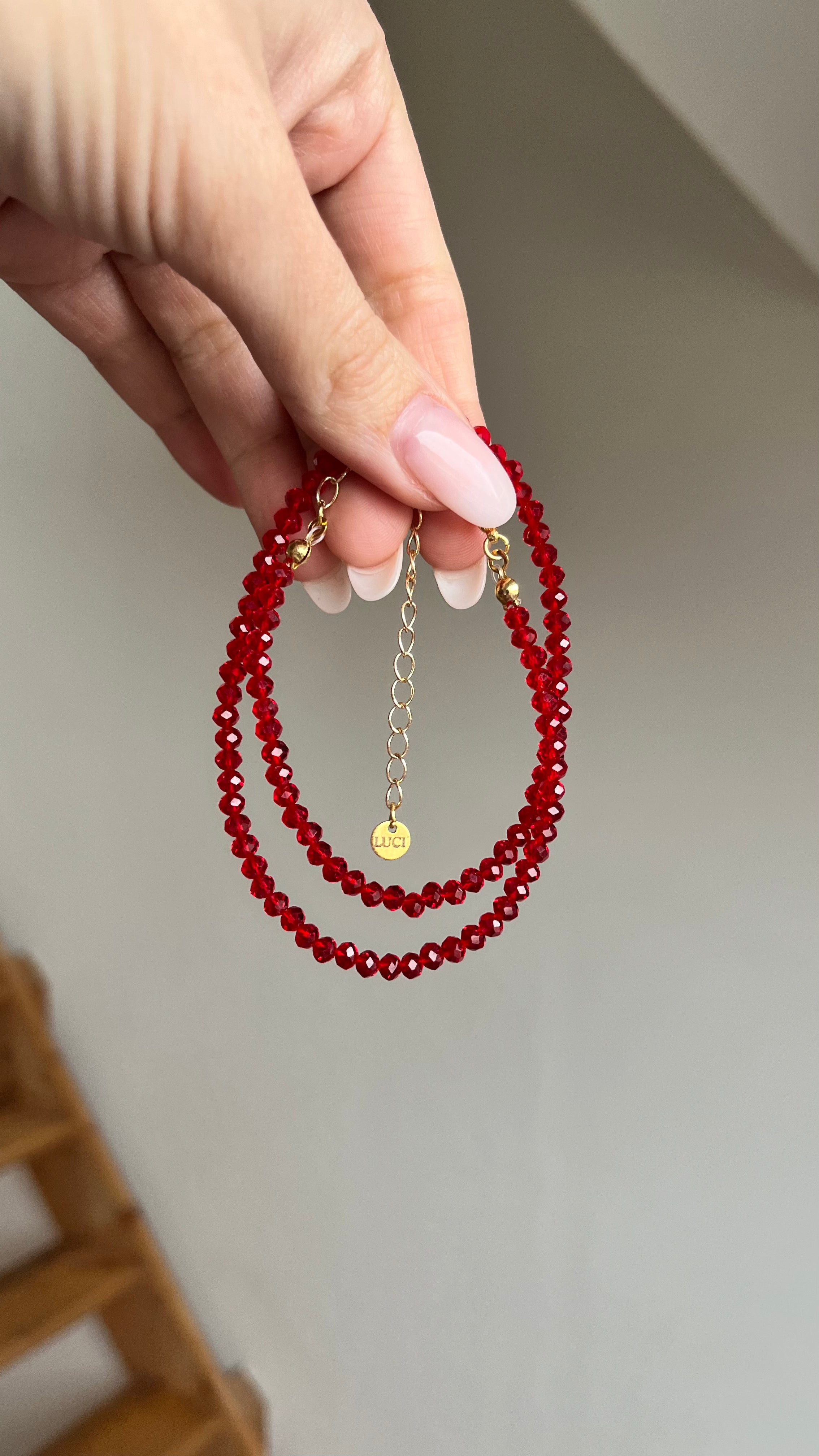 cristal rouge cerise